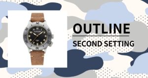 「アウトライン セコンドセッティング」第二次大戦期のパイロットウォッチの国産復刻版を徹底レビュー